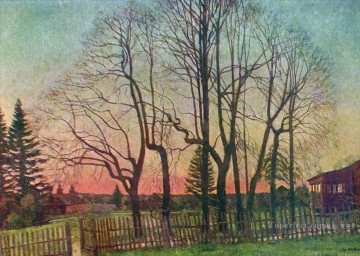 コンスタンチン・フョードロヴィッチ・ユオン Painting - 1935年の春の初め コンスタンティン・ユオン